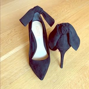 Schütz Suede Pumps with Bows